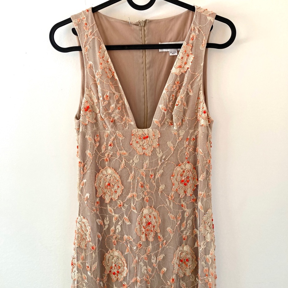 MAYDA CISNEROS Couture beaded evening gown